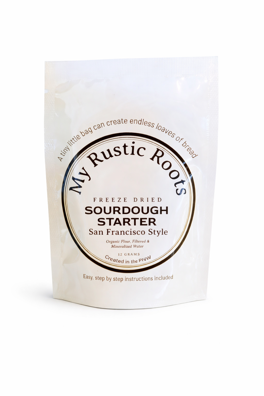 Organic, Non-GMO Sourdough Starter | Freeze Dried |  12gm