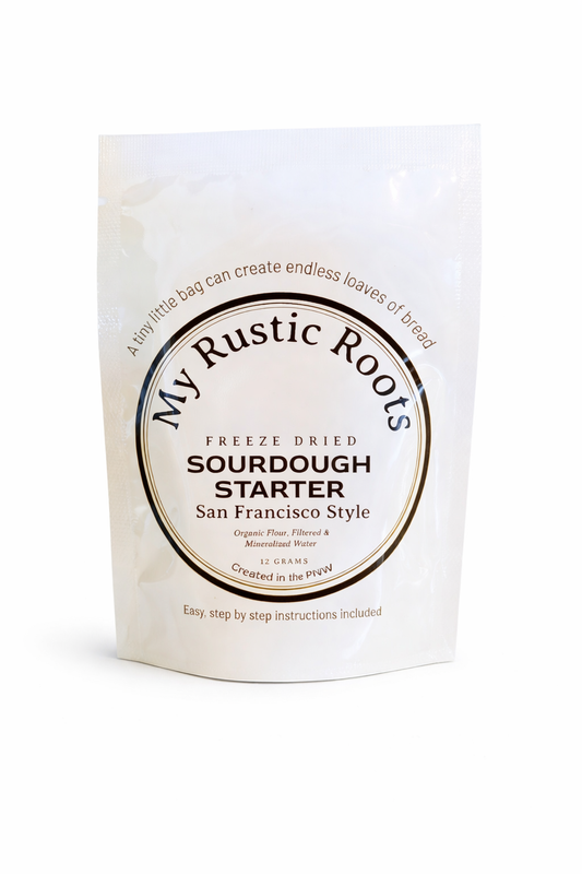 Organic, Non-GMO Sourdough Starter | Freeze Dried |  12gm