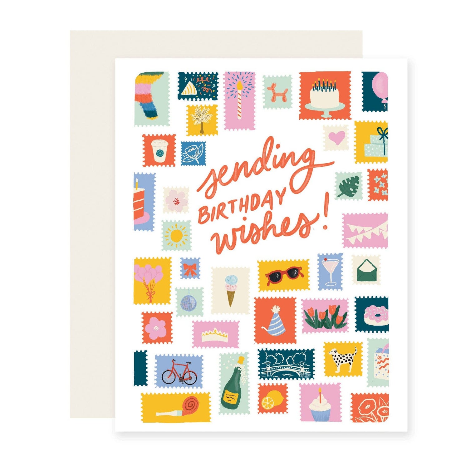 Sending Wishes Stamps