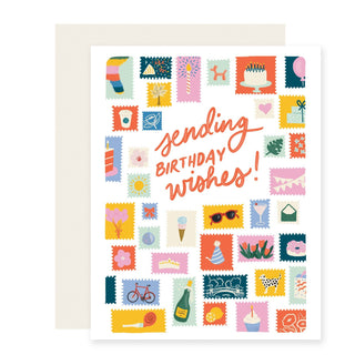 Sending Wishes Stamps