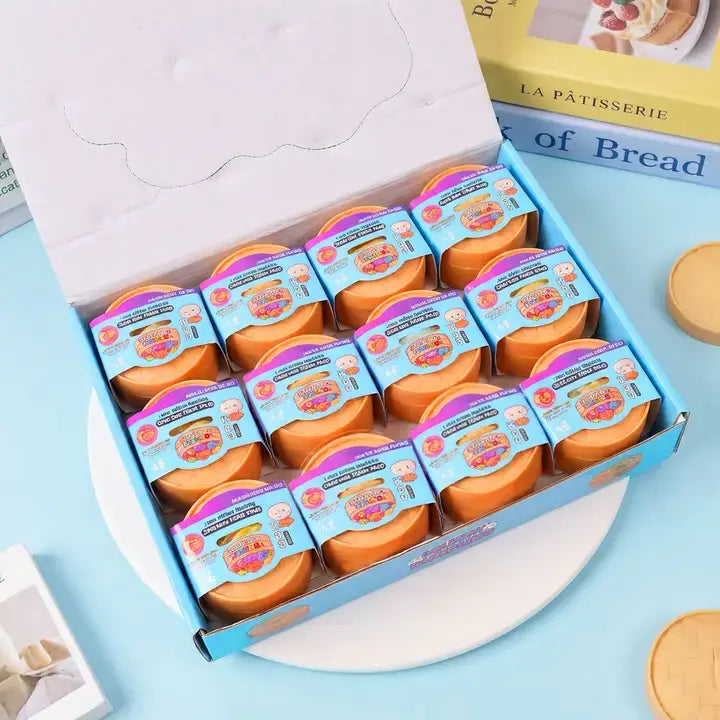 Transparent Bead Filled Dumpling Shape Fidget Stress Toy
