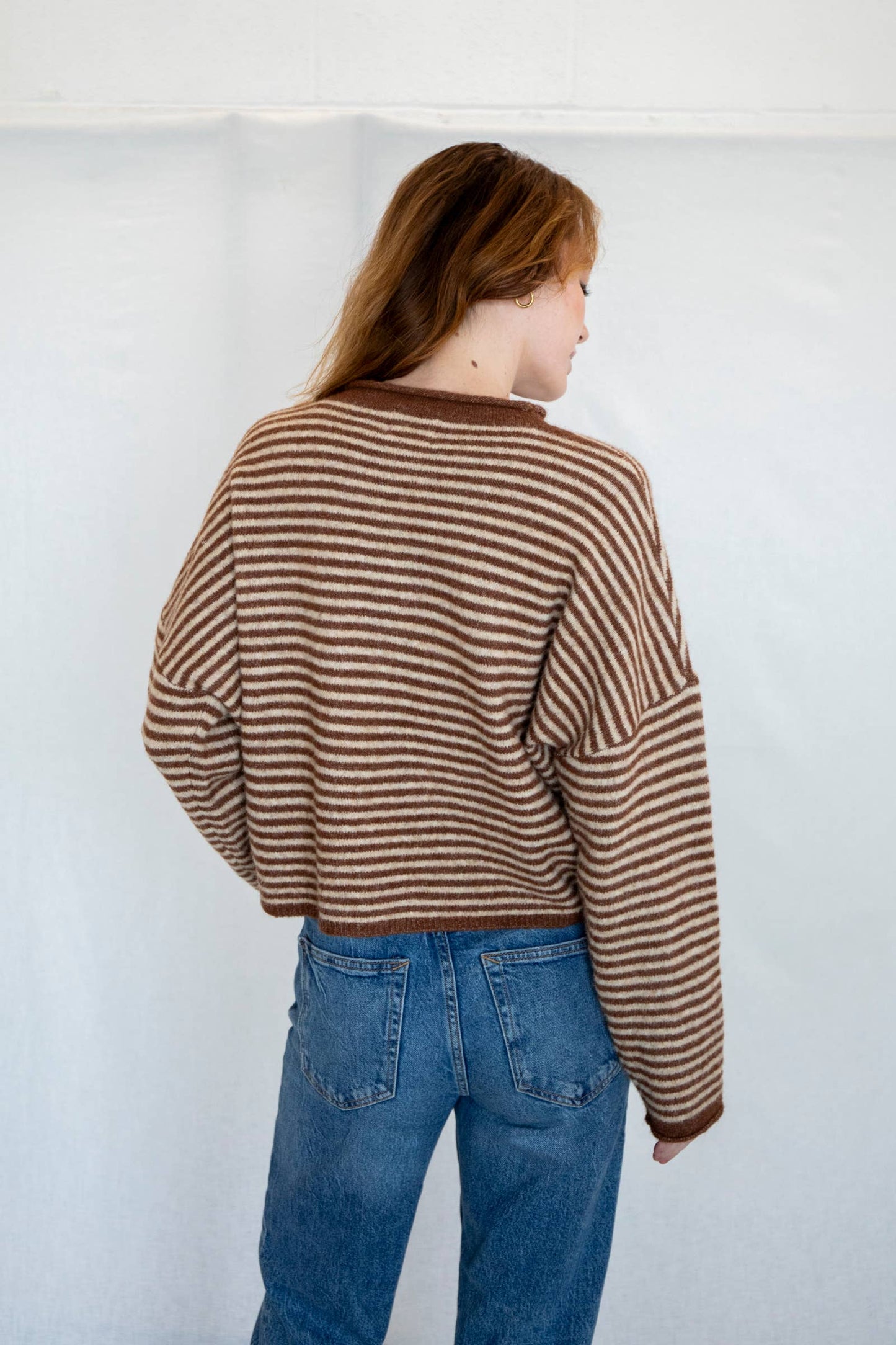 Piper Cardigan - Mini Striped