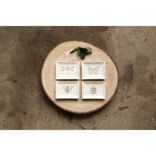 Ceramic dish w insect
