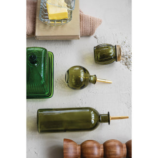 Glass cheese spice shaker