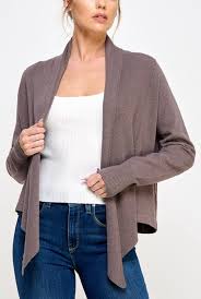 Coco Ash Wrap Sweater