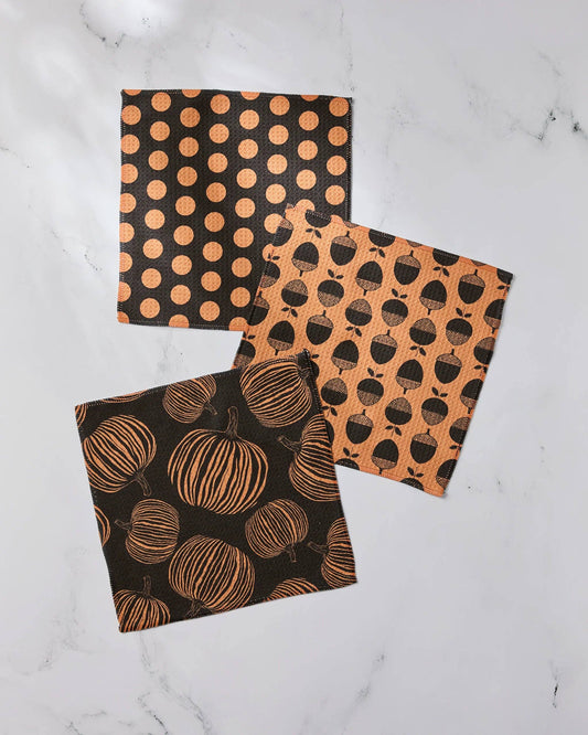 Autumn Noir Dishcloth Set - 85 Local