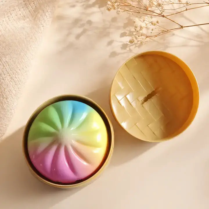 Colorful Dumpling Shape Squishy Toy Slow Rising Squeeze Toy