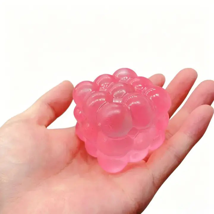 Colorful Bubble Cube Squishy Toy Stress Relief Fidget Toy