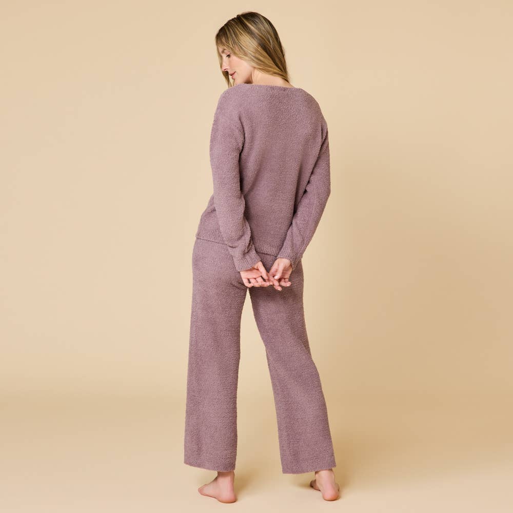 Oprah's Fave 2024 - Solid Marshmallow V-Neck Lounge Set