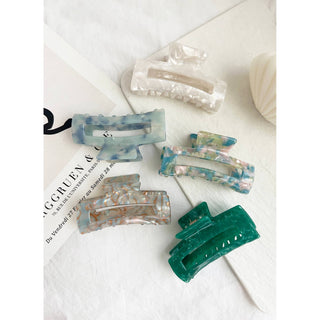Acetate Regular Size Hair Clips - Allie Assorted - 85 Local