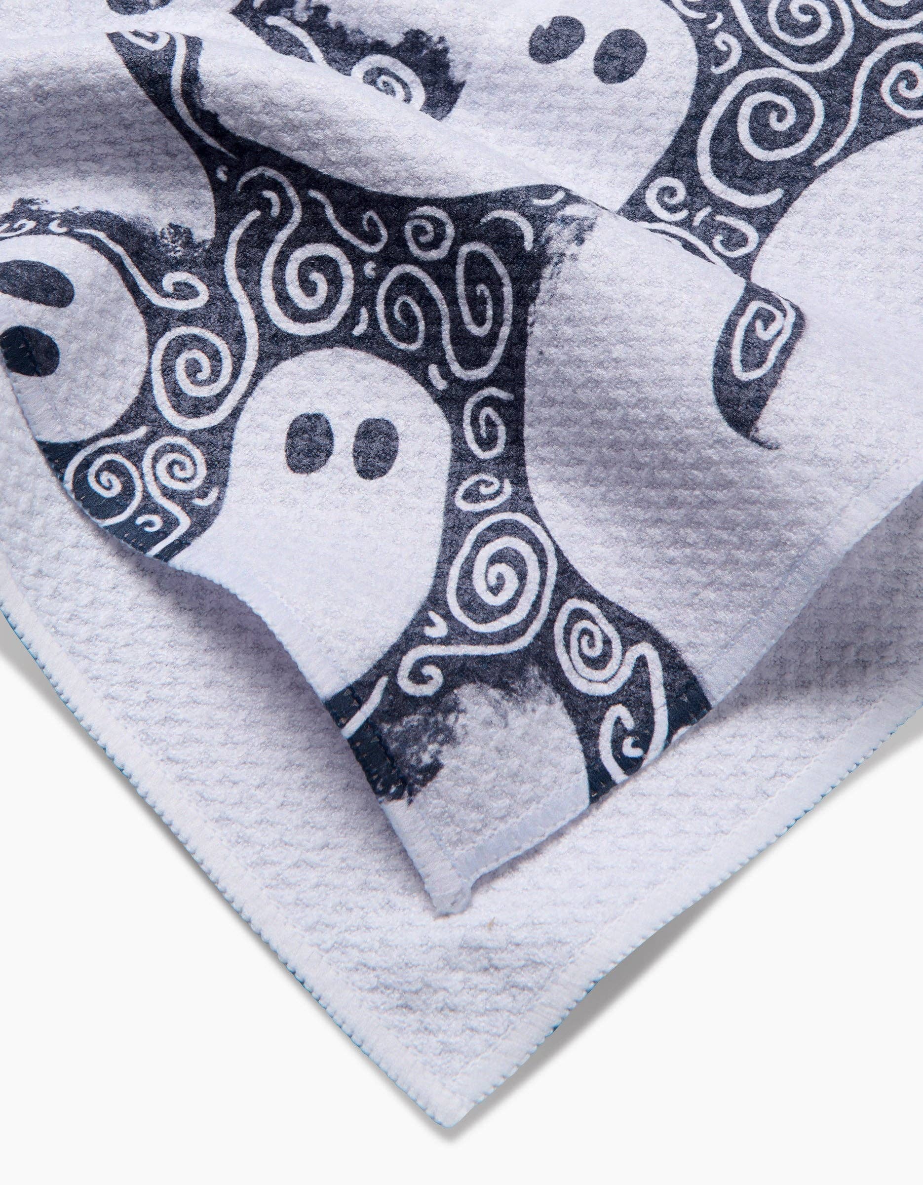 Swirling Ghosts Tea Towel - 85 Local