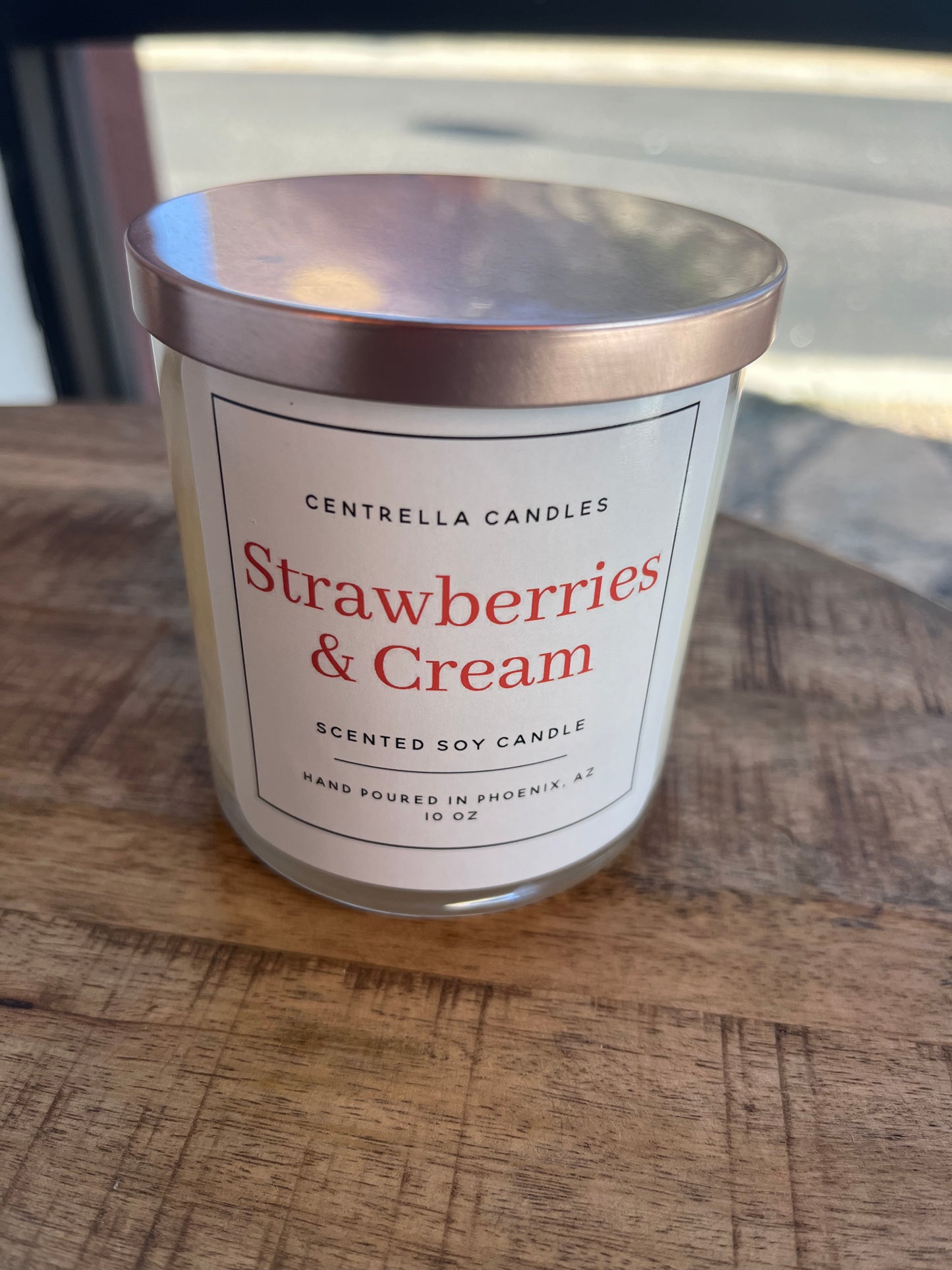 Strawberries & Cream Candle