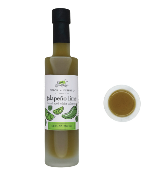 Jalapeno Lime Barrel Aged White Balsamic 6.8 oz