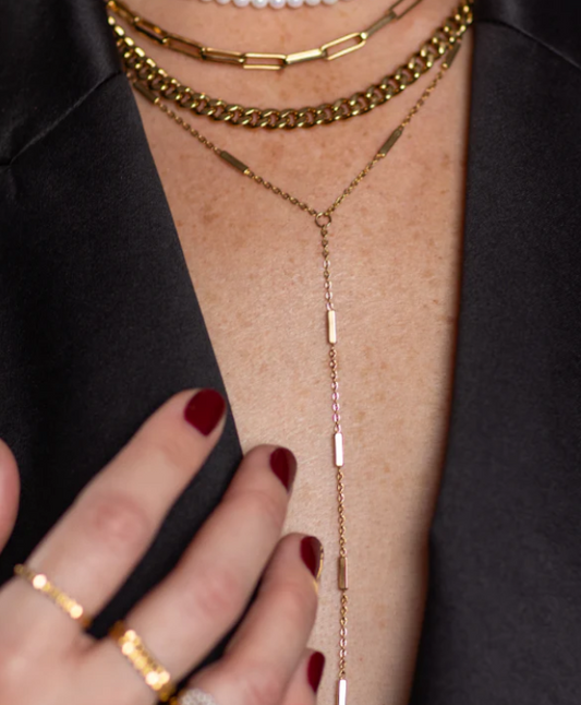Regina Lariat Necklace