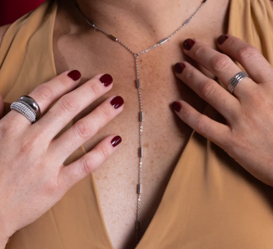 Regina Lariat - Silver