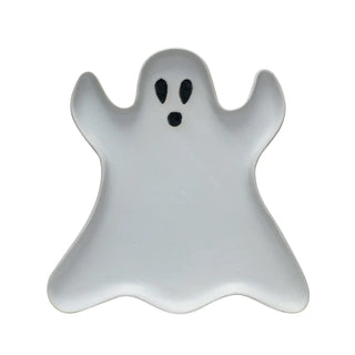 Ghost-shaped object on a white background