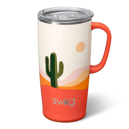 boho desert travel mug 22oz