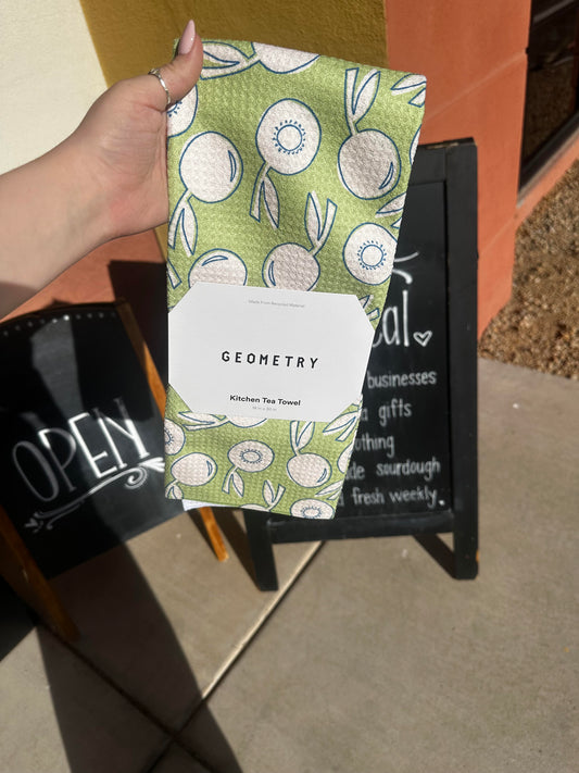Cherry Explosion Tea Towel