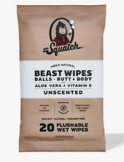 unscented wipes