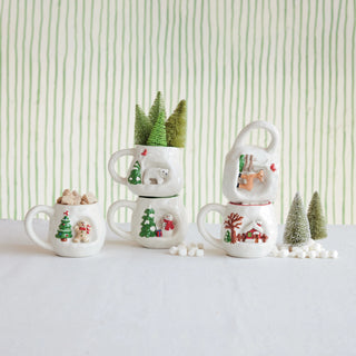 Holiday Stoneware Mug